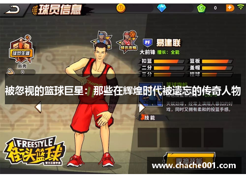 被忽视的篮球巨星：那些在辉煌时代被遗忘的传奇人物